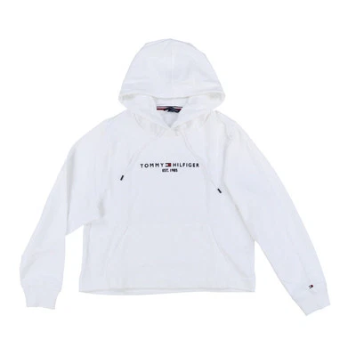 Tommy Hilfiger Womens Sweatshirt Pullover Terry Cloth Hoodie Flag Logo New Nwt - Image 1 of 2