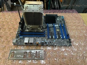 Supermicro X10SRA LGA2011 Server + Intel E5-1660 v3 CPU + 32GB RAM I/O Combo - Photo 1/8