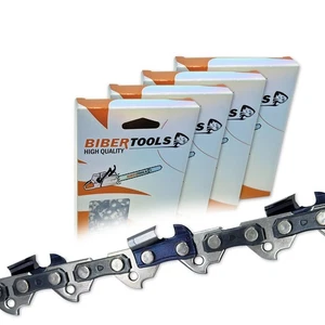 4x HM Sägeketten 30cm 3/8"LP 1,1mm 44TG f. Stihl E140 - Bild 1 von 2