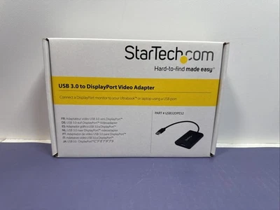 StarTech USB32DPES2 USB to DisplayPort Adapter - USB 3.0 to Displayport Adapter - Image 1 of 2
