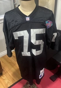 Russell Athletic Proline 75th Anniversary Raiders Howie Long Auto Jersey-PSA/DNA - Picture 1 of 9