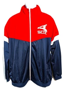 Chicago White Sox XL Track Jacket Red Navy Full Zip Xfinity SGA MLB Baseball  - Picture 1 of 12