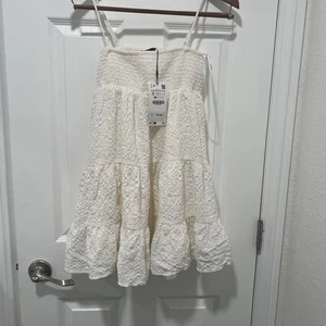 Zara Brand New White/ Cream Skirt - Picture 1 of 6