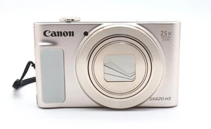 Canon PowerShot SX620 HS White Compact Digital Camera Used - Picture 1 of 9