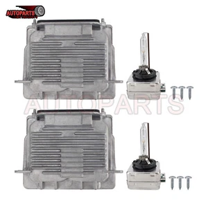 2x Xenon HID Headlight Unit Ballast Module W/ Bulb For Jeep Grand WK1 89034934 - Picture 1 of 14