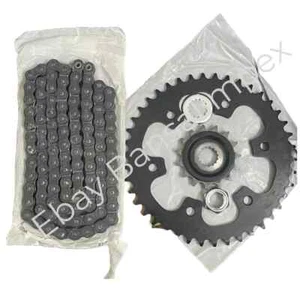 Original Royal Enfield Ketten- und Kettenradsatz KAA00059, Meteor / Classic - Bild 1 von 4