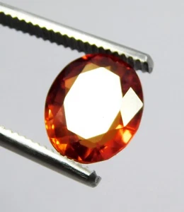 8.00 Ct Natural Mogok Orange Painite Oval Cut Loose Gemstone Certified - Picture 1 of 8