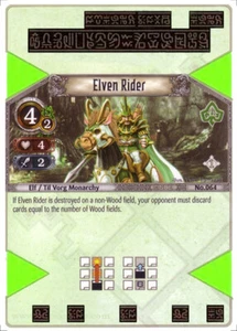 1x Elven Rider EOJ SET1 #064 PS3 Eye Of Judgment Inglés Casi Nuevo/Sin jugar Tarjeta UC - Imagen 1 de 1