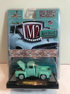 M2 Machines Auto-Trucks 1956 Ford F-100 diecast car 1/64 scale Pick-Up Truck - Picture 1 of 1