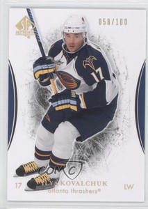 2007-08 SP Authentic Limited /100 Ilya Kovalchuk #42