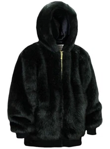 Ablanche Urban Fur Fitter Hooded Herren Kunstfell Wendejacke Gr. 2XL - Bild 1 von 7