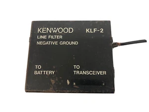 Używany liniowy filtr szumów Kenwood KLF-2 tłumik rf dwukierunkowe radio CB szynka - Zdjęcie 1 z 3