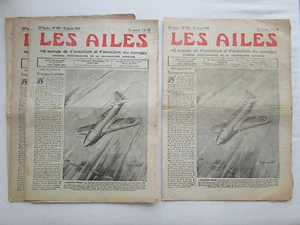 AILES 1940 963 GUERRE WWII JUNKERS JU-86 K V-1 BOMBE PLANANTE CURTISS P-42 RAT - Picture 1 of 4