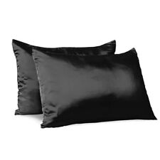 2-Pack Signature Box Pillowcases, Black