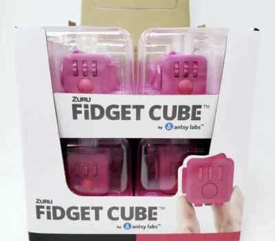 ZURU Fidget Cube Display Box - enthält 12 PINKE Würfel - Neu in Factory Box - Bild 1 von 4
