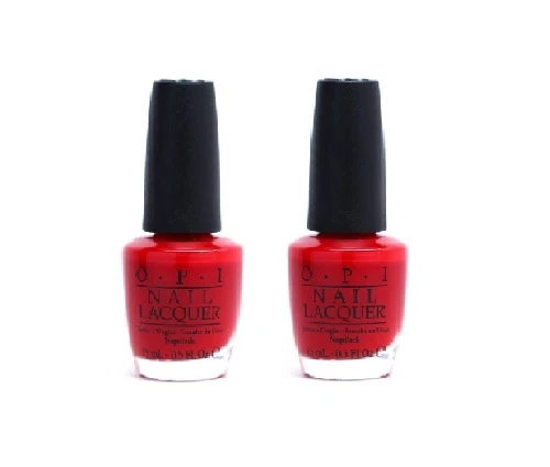 OPI Nail Polish A70 Red Hot Rio 0.5oz