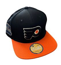 Philadelphia Flyers NHL Reebok Winter Classic Snapback Hat Cap Black Orange NEW