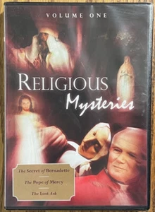 Religious Mysteries ~ Vol 1 ~ Secret of Bernadette/Pope of Mercy/Lost Ark ~ DVD - Picture 1 of 2