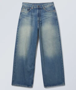 WEEKDAY Astro Loose Baggy Jeans W31 L32 mittelblau UVP 60£ - Bild 1 von 2