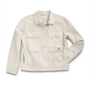 Vans Clark Jacket Cotton Marshmallow Woven VN0A5AR6FS8. New. Womens Size: S - XL - Picture 1 of 8