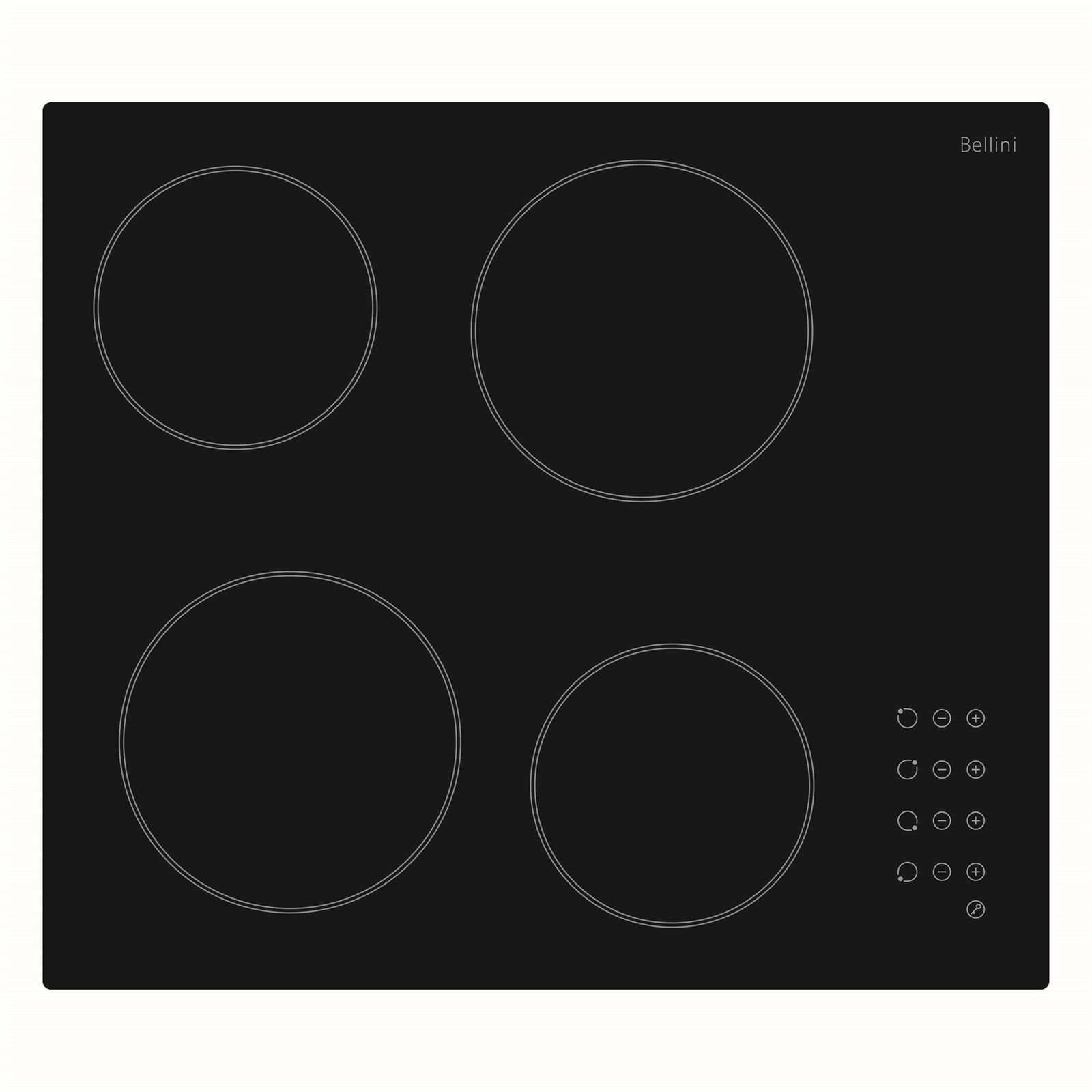 600mm electric cooktop