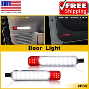 LED Interior Panel Door Courtesy Light White Red For Chevrolet C/K 1500 2500 - Picture 1 of 13