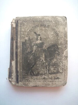 1853 Smith's First Book in Geography Hand Colored Small Frameable Maps AS IS - Image 1 of 4