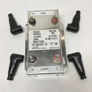 Allen Bradley 2090-UXLF-136 Rockwell Automation AC Drive RFI Filter 36A 250VAC - Picture 1 of 4