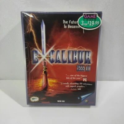 Excalibur 2555AD Big Box PC Computer Game Sealed New Retro - Image 1 of 4
