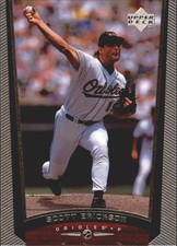 1999 Upper Deck Baltimore Orioles Baseball Card #47 Scott Erickson