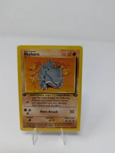 Rhyhorn 61/64 1st Edition Jungle WOTC Pokémon Card LP-NM - Picture 1 of 1