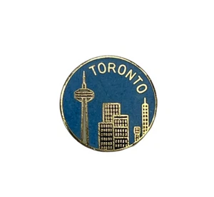 Toronto, Canada Skyline cappello babbotto spilla collana - Foto 1 di 4