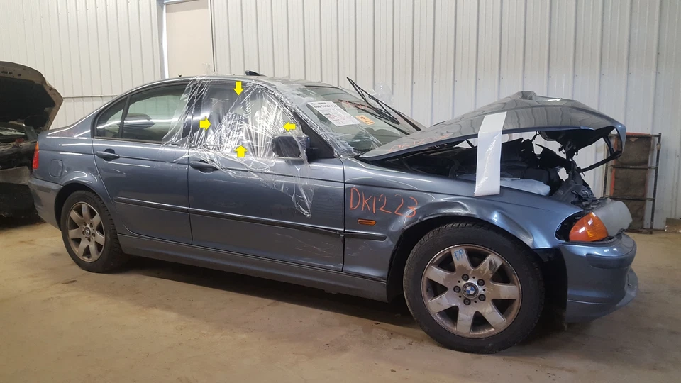 99-00 BMW 323i седан пассажир правая передняя дверь стекло окна только - Изображение 1 из 1