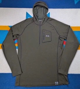 Kuiu Sweatshirt Nuyarn Merinowolle Pullover 1/4 Zip Hoodie Pulli Jacke XL - Bild 1 von 6