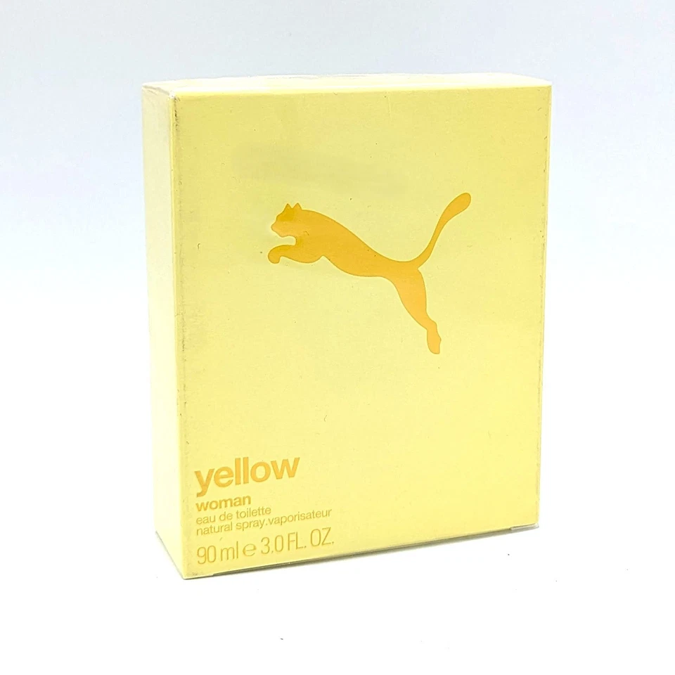Puma Yellow Woman Eau de Toilette 90 ml 3.0 FL Oz Neu RAR