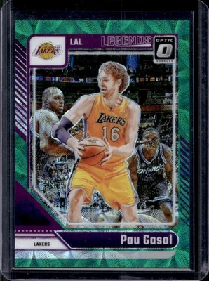 Donruss Optic Pau Gasol Legends Green International #1/25 Lakers 2024-25 Foto 1 de 2