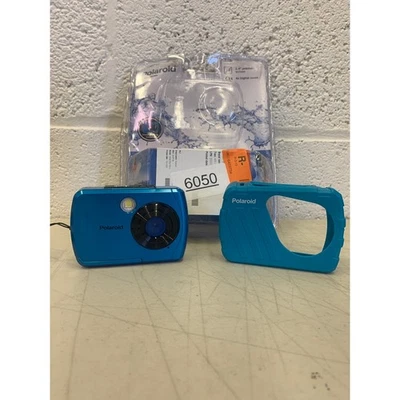 Polaroid 16MP Waterproof Camera Shock Proof, 4x Zoom - BLUE/BLACK - NO USB CABLE - Image 1 of 4