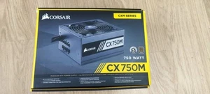 Corsair CX750M 750W 80+ Bronze Semi-Modular ATX Power Supply - Bild 1 von 11