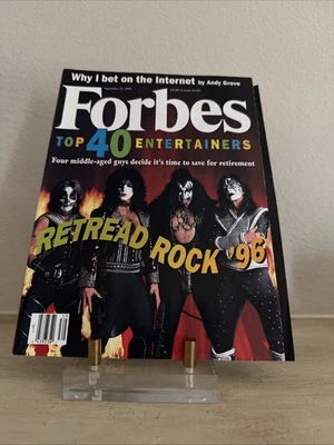 Forbes Magazine (Sept 23, 1996) KISS, Prince, Madonna's Maverick record label — 第 1/2 张图片