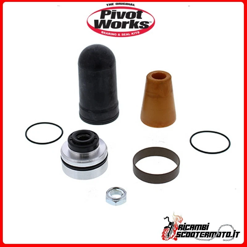 KIT REVISIONE AMMORTIZZATORE POSTERIORE PIVOT WORKS HONDA CR 500 R 1997 PWSHRH04 Foto 1 de 1