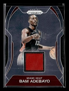 2017-18 Panini Prizm #SW-BA Bam Adebayo Rookie Sensational Swatches Miami Heat - Foto 1 di 2