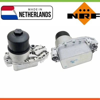 Conjunto de enfriador de aceite de motor NRF para adaptarse a JAGUAR XF II D 3.0 D 306DT (AJTDV6) sedán Foto 1 de 4