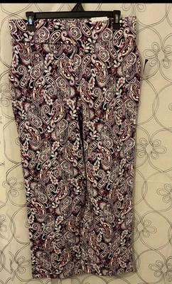 Estrella de mar Lands’ End para mujer tiro medio pierna recta más profundo azul marino cachemira L/P Foto 1 de 4