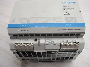 USED LUTZE 722746 POWER SUPPLY - Picture 1 of 2