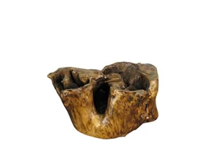 Escultura de mesa de madera natural tallada a mano - Imagen 1 de 9