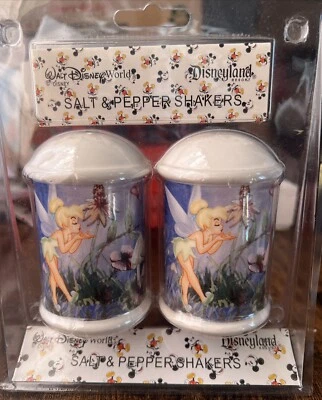 Juego de coctelera de sal y pimienta Tinkerbell de Disney - Nuevo Foto 1 de 4