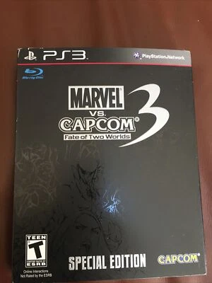 PS3 MARVEL VS CAPCOM 3 FATE OF TWO WORLDS  With Slip Cover New - Image 1 of 2