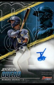 2021 Bowman's Best Jeferson Quero Best of 2021 Autographs #B21-JQ - Picture 1 of 2