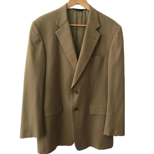 Blazer uomo vintage BURBERRY 41 cammello giacca cappotto vecchi so stupendo