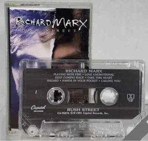 Richard Marx - Rush Street (Music Audio Cassette Tape) - Picture 1 of 1
